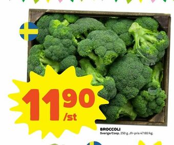 Coop Extra Broccoli erbjuda