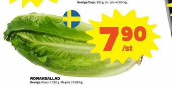 Coop Extra Romansallad erbjuda