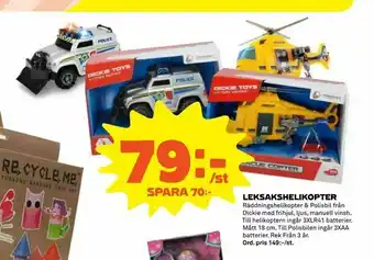 Coop Extra Leksakshelikopter erbjuda