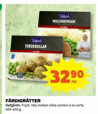 Coop Daglivs Färdigrätter erbjuda