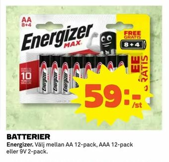 Coop Daglivs Batterier erbjuda