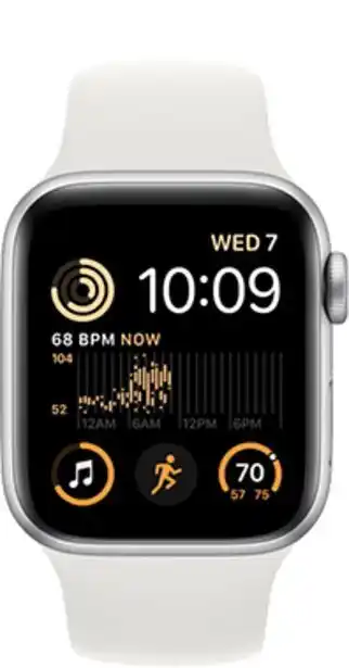 Halebop Apple watch se 2nd gen sb 40mm 4g silver erbjuda