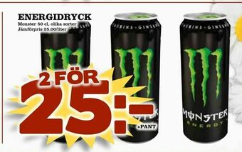 Din Mat Energidryck erbjuda