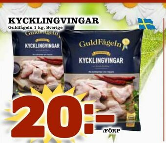 Din Mat Kycklingvingar erbjuda