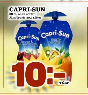 Din Mat Capri-sun erbjuda