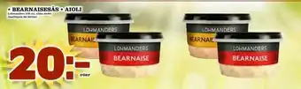 Din Mat Bearnaisesås • aioli erbjuda