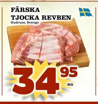 Din Mat Färska tjocka revben erbjuda