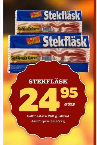 Din Mat Stekfläsk erbjuda