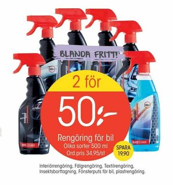 EKO Rengöring för bil erbjuda