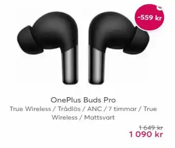 Webhallen One Plus Buds Pro erbjuda