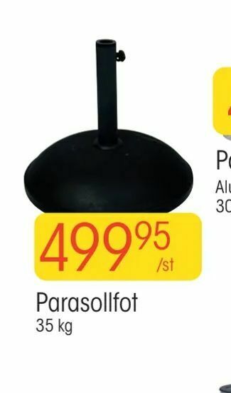 EKO Parasollfot erbjuda