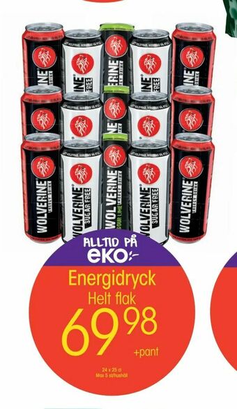 EKO Energidryck erbjuda