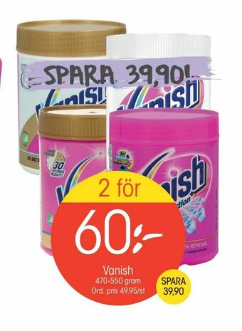 EKO Vanish erbjuda