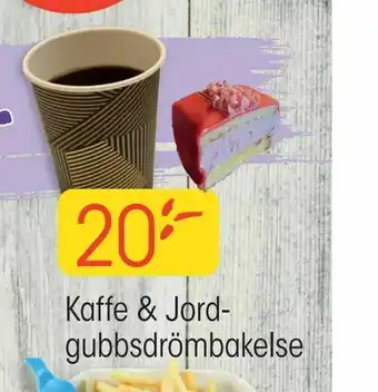 EKO Kaffe & Jordgubbsdrömbakelse erbjuda