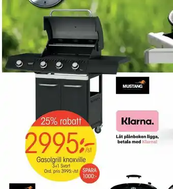 EKO Gasolgrill knoxville erbjuda