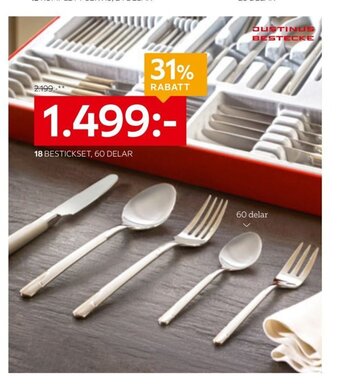 XXXLutz Bestickset 60 Delar erbjuda