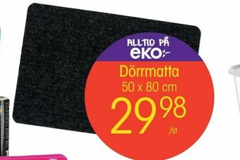 EKO Dörrmatta erbjuda