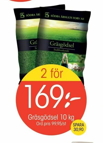 EKO Gräsgödsel 10 kg erbjuda