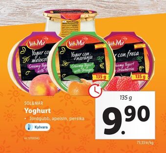 Lidl Yoghurt erbjuda