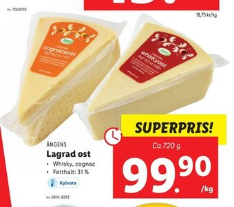 Lidl Lagrad ost erbjuda