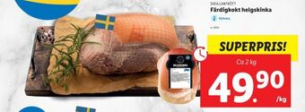 Lidl Färdigkokt helgskinka erbjuda