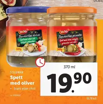 Lidl Spett med oliver erbjuda