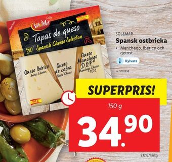 Lidl Spansk ostbricka erbjuda