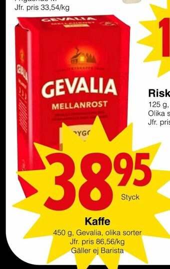 Matöppet Kaffe erbjuda