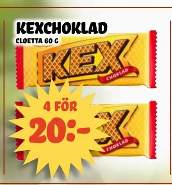 Nelins Kexchoklad erbjuda