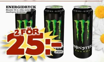 Prisma Mat Energidryck erbjuda