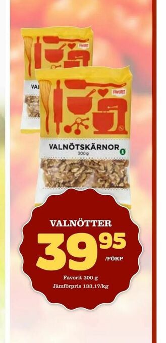 Prisma Mat Valnötter erbjuda
