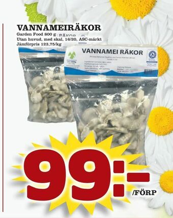 Prisma Mat Vannameiräkor erbjuda