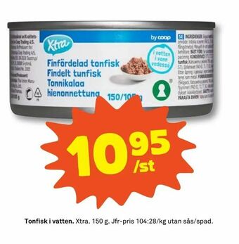 Stora Coop Tonfisk i vatten erbjuda