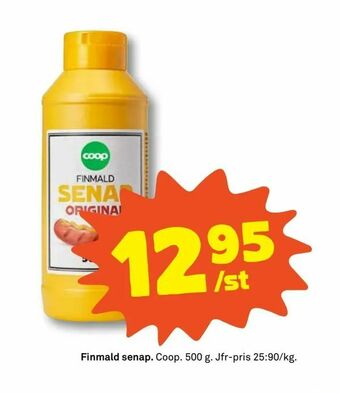 Stora Coop Finmald senap erbjuda