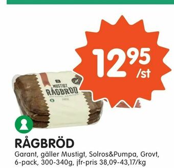 Tempo Rågbröd erbjuda