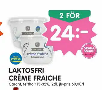 Tempo Laktosfri crème fraiche erbjuda