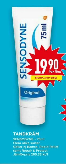 Willys Tandkräm erbjuda