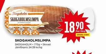 Willys Skogaholmslimpa erbjuda