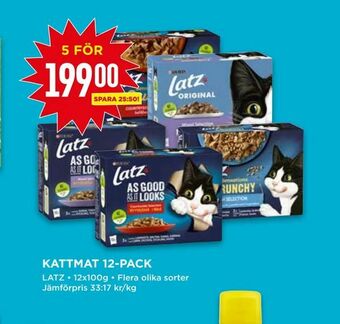 Willys Kattmat 12-pack erbjuda