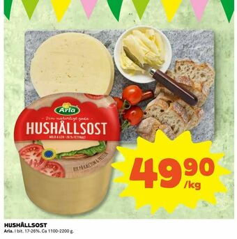 Coop Hushållsost erbjuda