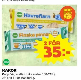 Coop Kakor erbjuda