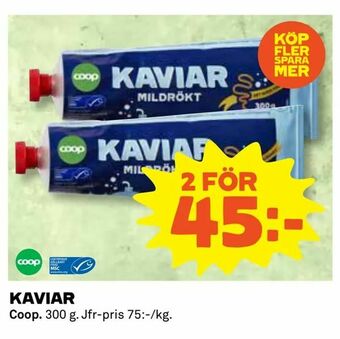 Coop Kaviar erbjuda