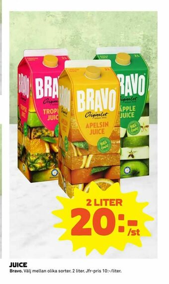 Coop Extra Juice erbjuda