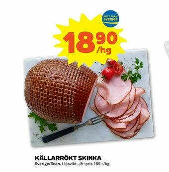 Coop Forum Källarrökt skinka erbjuda