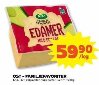 Coop Forum Ost - familjefavoriter erbjuda