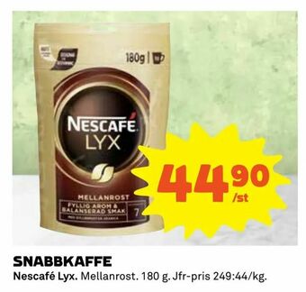 Coop Konsum Snabbkaffe erbjuda
