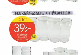 EKO Dricksglas erbjuda