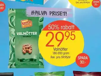 EKO Valnötter erbjuda