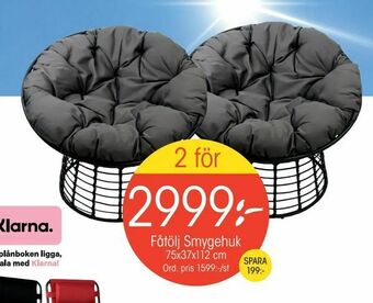 EKO Fåtölj Smygehuk erbjuda