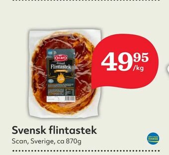 Hemköp Svensk flintastek erbjuda